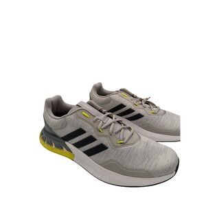 Adidas Kaptir Super Mens Running Shoes Grey Black Solar Yellow H04966 Size 14